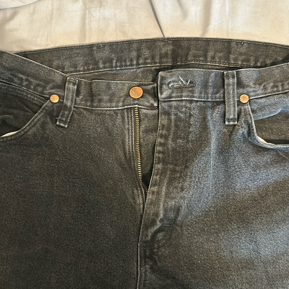 Black wrangler 13mwz jeans